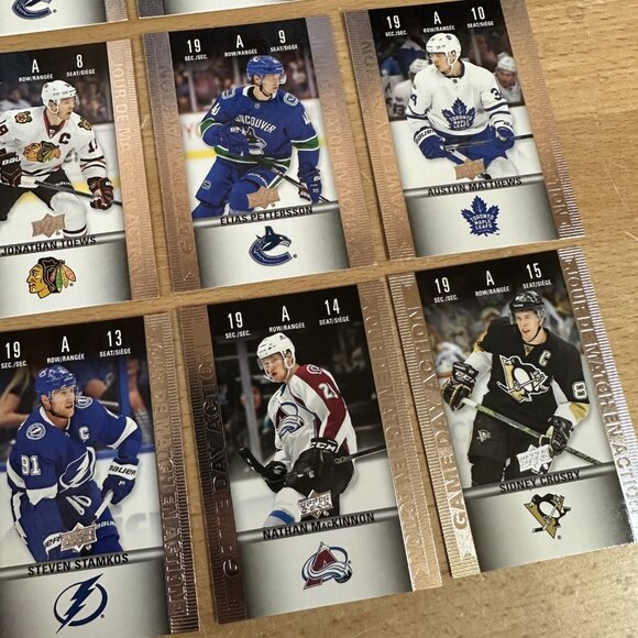 2019-20 Upper Deck Tim Hortons Game Day Action Complete Insert Set #HGD1-15 - Picture 4 of 5